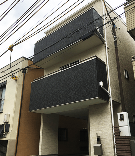 大阪市港区　戸建て建設